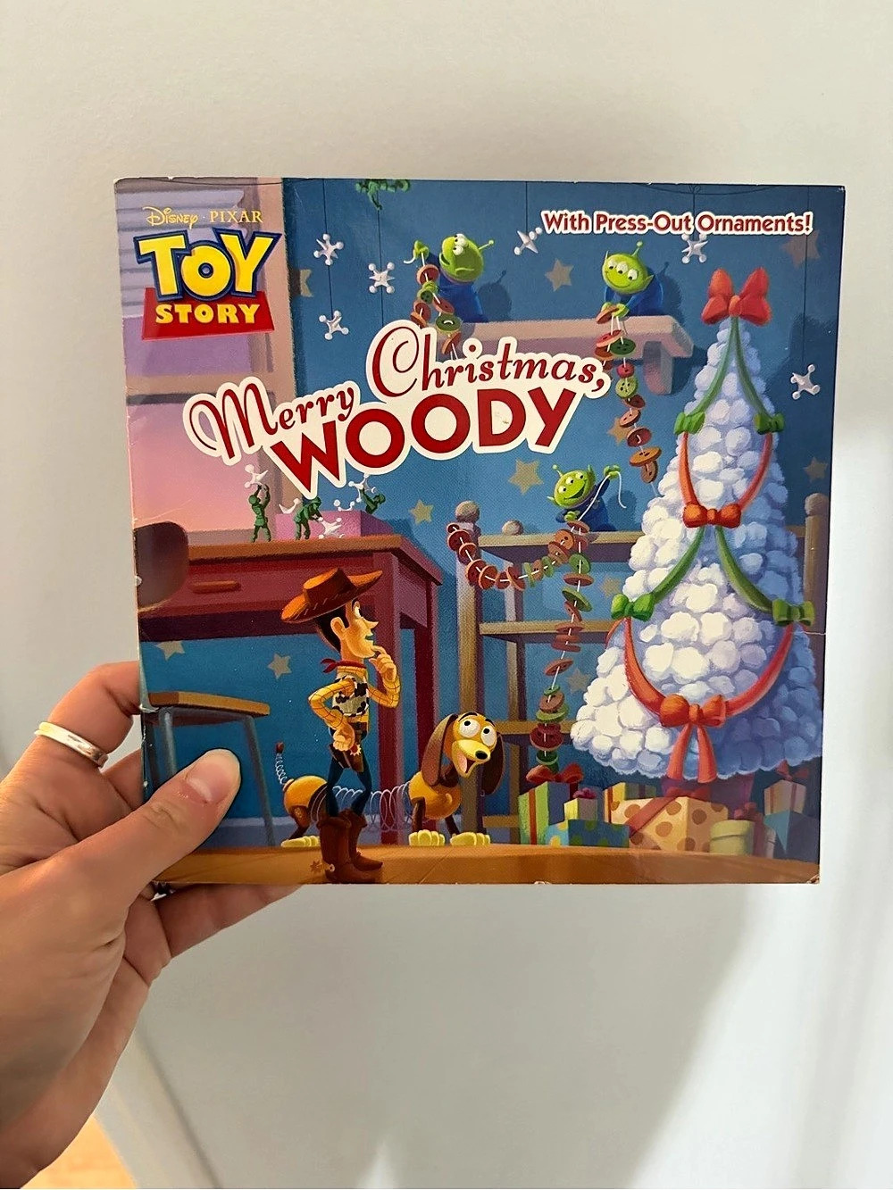 Disney Pixar Merry Christmas, Woody Toy Story Christmas Book